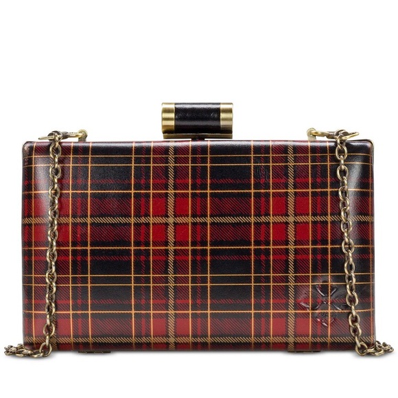Patricia Nash Handbags - New Patricia Nash Alora Tartan Leather Clutch